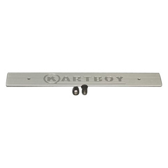 Kartboy® - Front License Plate Delete with Kartboy Logo