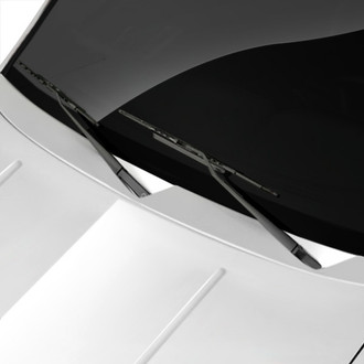 KBD® - Premier Style Black Wiper Cowl