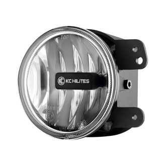 KC HiLiTES® - Fog Light Location Mounted Gravity™ G4 SAE/ECE 4" 10W Round Fog Beam LED Light
