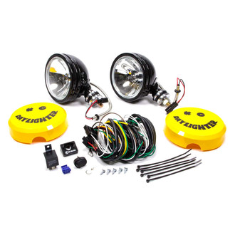 KC HiLiTES® - Daylighter™ 6" 2x100W Round Spot Beam Lights