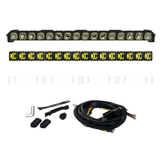 KC HiLiTES® - Flex Era™ Series 40" 432W Combo Beam LED Light Bar with Amber Backlight