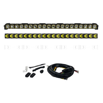 KC HiLiTES® - Flex Era™ Series 50" 540W Combo Beam LED Light Bar with Amber Backlight
