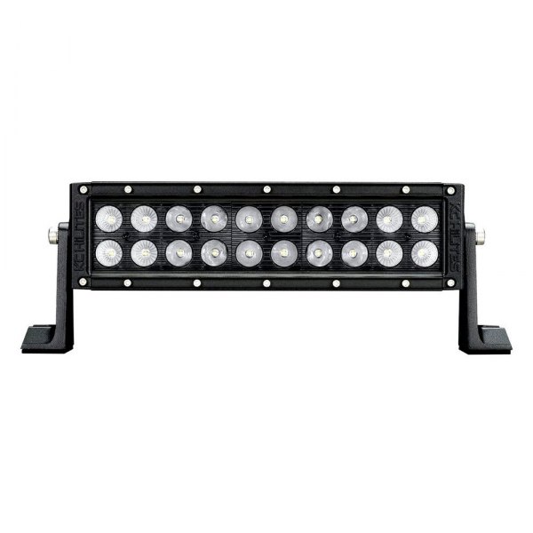 KC HiLiTES® - C-Series 10" 60W Dual Row Combo Beam LED Light Bar, Front View