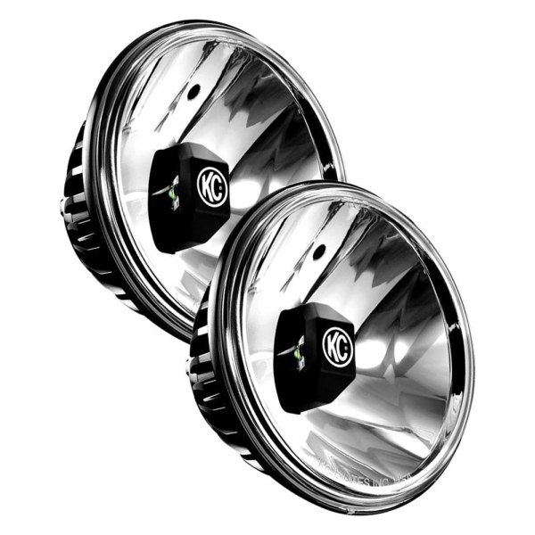 KC HiLiTES® - Gravity™ G6 Optical Insert 6" 2x20W Round Driving Beam LED Lights