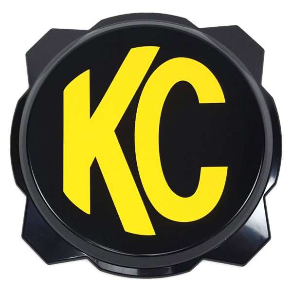KC HiLiTES® - 6" Round Black Plastic Light Cover for Gravity™ Pro6