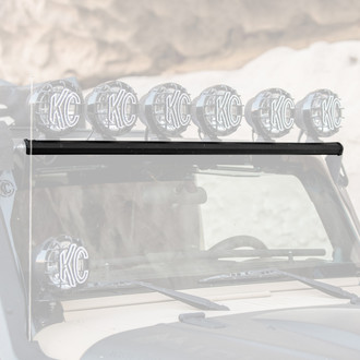 KC HiLiTES® - Xross Bar 50" Aluminum 6-Tab Overhead Mounts for 6 Lights