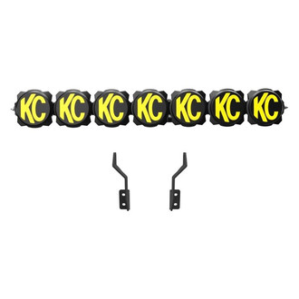 KC HiLiTES® - Front Bumper Mounted Gravity™ Pro6 Series 45" 150W Combo Beam LED Light Bar Kit