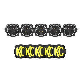 KC HiLiTES® - Gravity™ Titan 32" 197W Combo Beam LED Light Bar with Amber Backlight