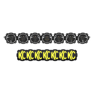 KC HiLiTES® - Gravity™ Titan 45" 276W Combo Beam LED Light Bar with Amber Backlight