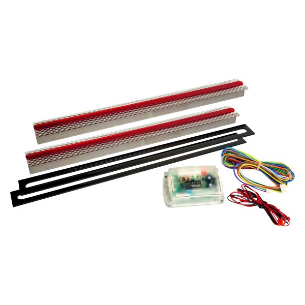  Keep It Clean® - 10.5" GhostLight™ Flush Mount Fixed Single Red/White LED Light Kit
