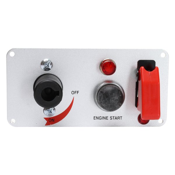  Keep It Clean® - Switch Panel with 1 Toggle Switch Engine Start Button and Battery Disconnect