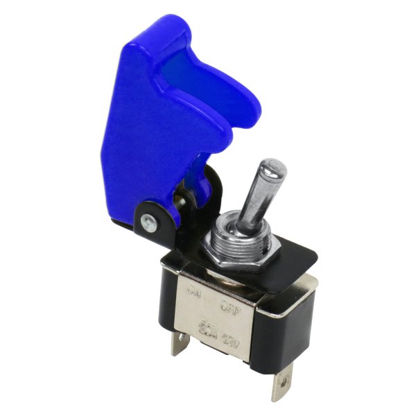  Keep It Clean® - Race Toggle Blue Switch with Safety Cover