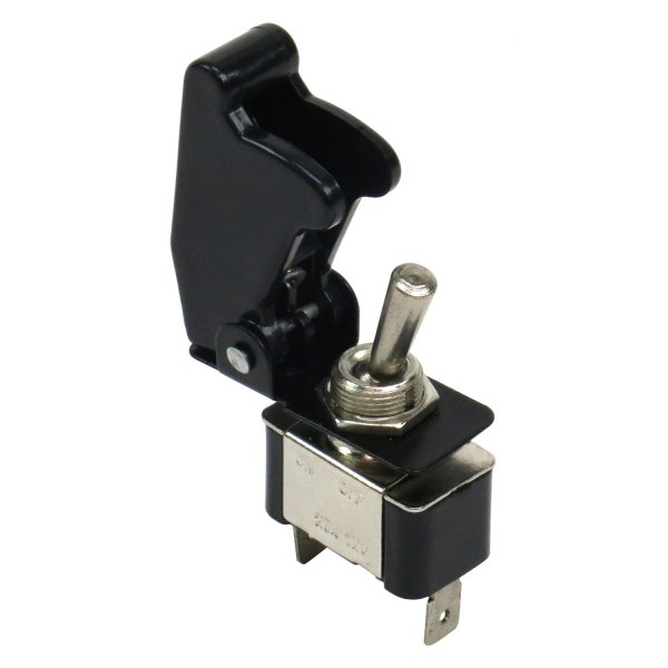  Keep It Clean® - Race Toggle Black Switch with Safety Cover