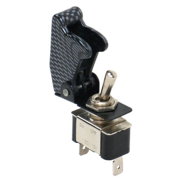  Keep It Clean® - Race Toggle Carbon Fiber Switch with Safety Cover