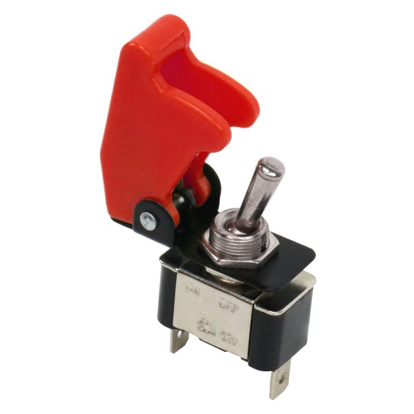 Keep It Clean® - Race Toggle Red Switch with Safety Cover