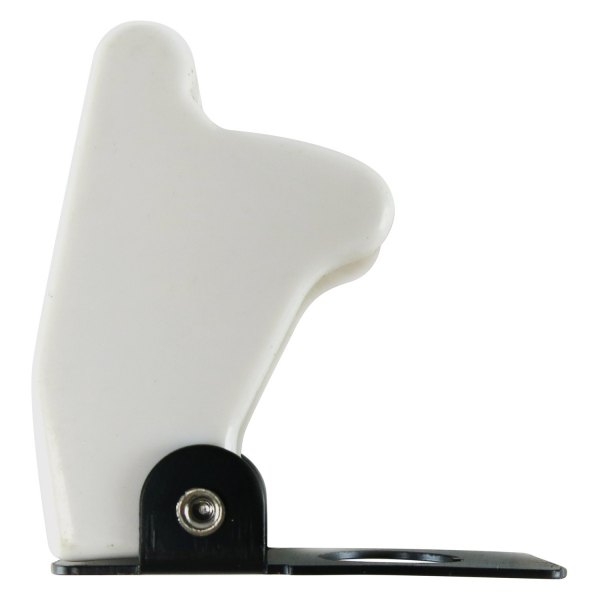  Keep It Clean® - Race Toggle White Switch Safety Cover