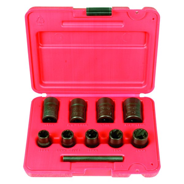 Ken-Tool® - 9-piece Twist Socket Set