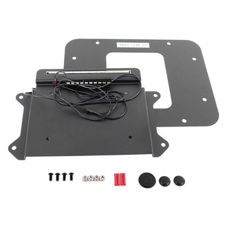 Kentrol® - Textured Black BackSide License Plate Mount with LED