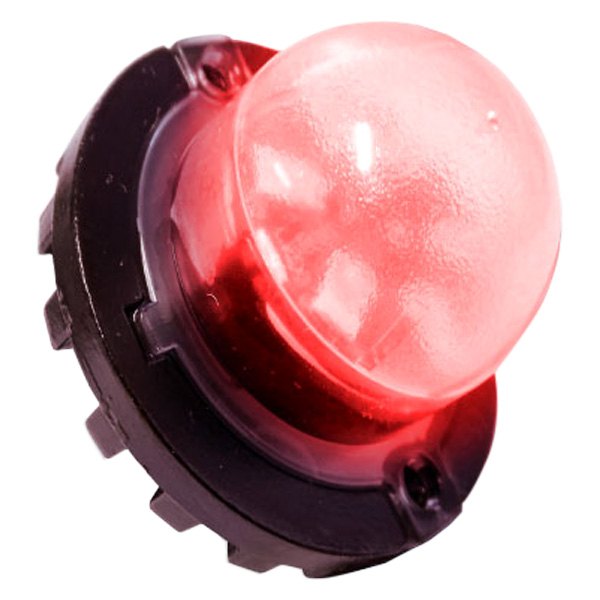 KFI® - 1" Bolt-On Mount Red LED Hideaway Strobe Light