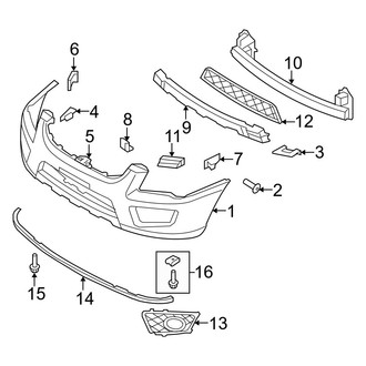 Kia OE - Front Bumper - Bumper & Components