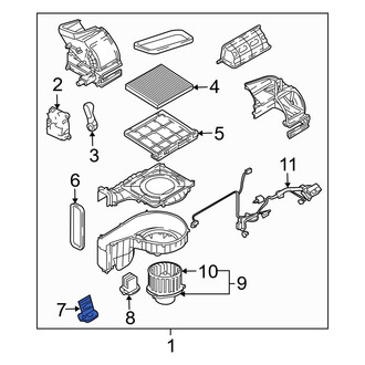 Kia OE - HVAC Blower Motor Resistor