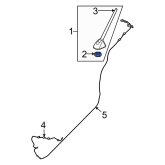 Kia OE - Radio Antenna Base Nut