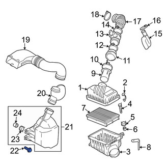 Kia OE - Engine Air Intake Resonator Bolt