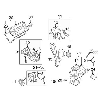 Kia OE - Engine Parts (2.7L)