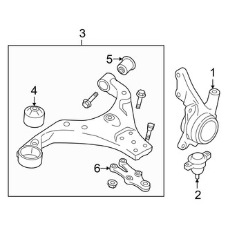 Kia OE - Front Suspension - Suspension Components