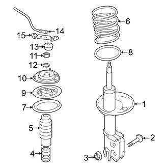 Kia OE - Front Suspension - Struts & Components