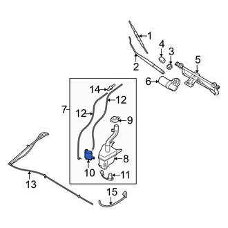 Kia OE - Windshield Washer Pump