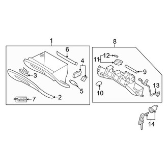 Kia OE - Instrument Panel - Glove Box