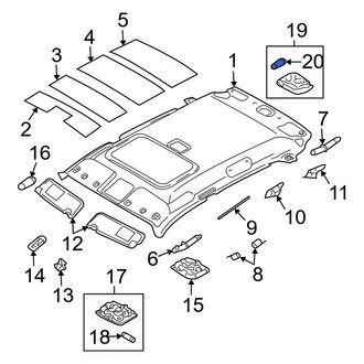 Kia OE - Trunk Light Bulb
