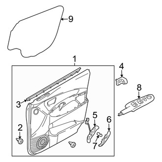 Kia OE - Front Door - Interior Trim