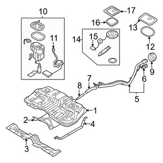 Kia OE - Fuel System Components
