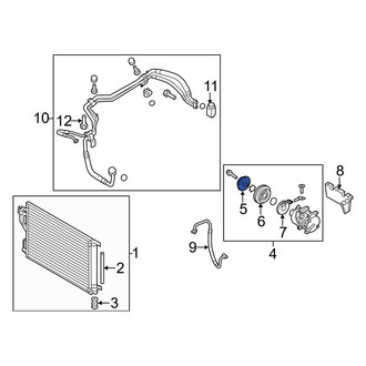 Kia OE - A/C Compressor Clutch Drive
