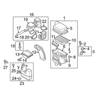 Kia OE - Engine / Transaxle - Air Intake (2.0L Gas)