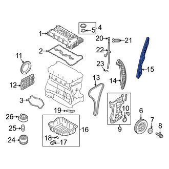 Kia OE - Engine Timing Chain Guide