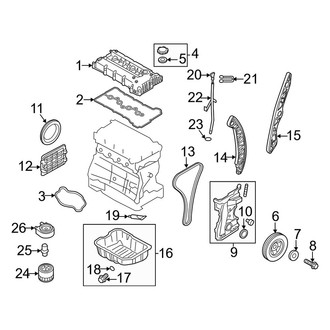 Kia OE - Engine / Transaxle - Engine Parts