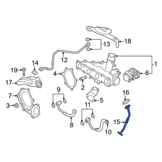 Kia OE - Turbocharger Oil Line