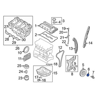 Kia OE - Engine Harmonic Balancer Washer