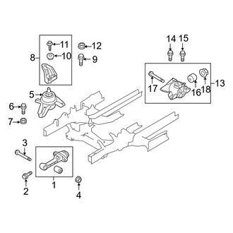 Kia OE - Engine / Transaxle - Engine & Transmission Mounting (2.4L)