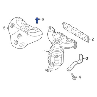 Kia OE - Exhaust Manifold Heat Shield Bolt