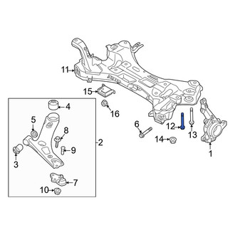Kia OE - Rear Suspension Control Arm Bolt