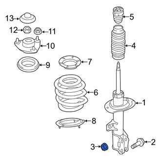 Kia OE - Suspension Strut Nut