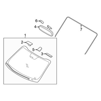 Kia OE - Windshield - Glass