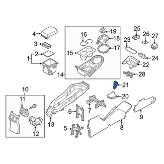 Kia OE - Automatic Transmission Shift Lever Knob