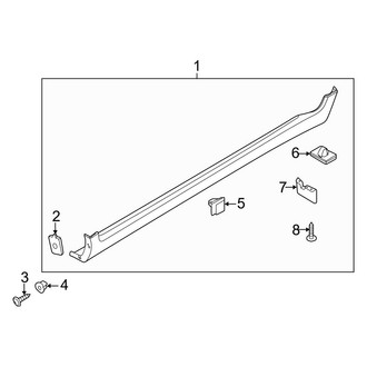 Kia OE - Pillars, Rocker & Floor - Exterior Trim
