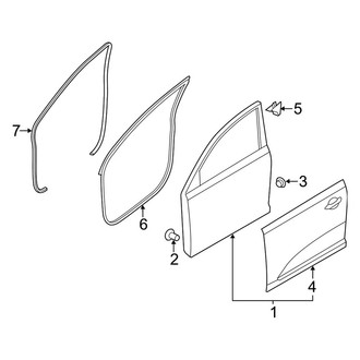 Kia OE - Front Door - Door & Components