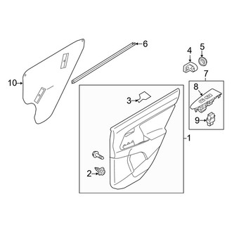Kia OE - Rear Door - Interior Trim